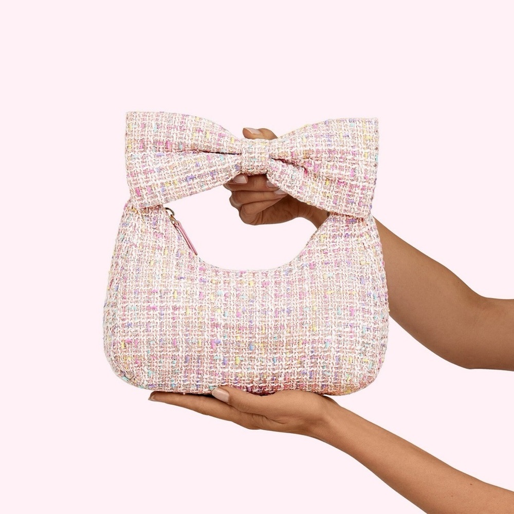 Stoney Clover Lane HBD Libby Bow Handle Bag